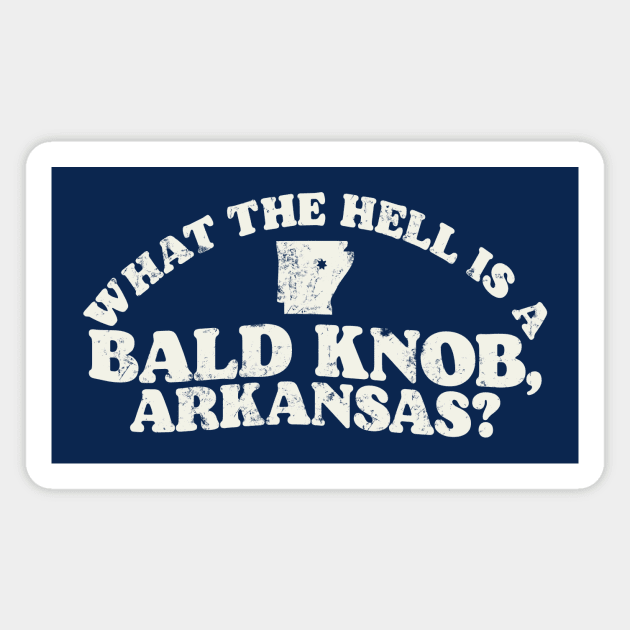What is a Bald Knob? Magnet by rt-shirts